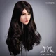 YMTOYS 1/6 YMT029B Female Black Curly Hair Beauty Head Sculpt For 12" Figure Toy