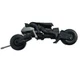 Mattel DC Comics The Dark Knight Batpod Batman Friction Motorcycle Loose