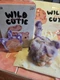 100% Authentic POP MART Cry baby "Wild But Cutie" Confirmed (NEON CUTIE) Purple