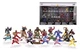 Jada Power Rangers 1.65" Die-cast Metal Collectible Figures 0, Multicolor 