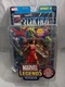 Marvel Legends ELEKTRA Series IV Super Poseable Figure & Comic 2003 Toy Biz.