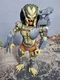Predator 12&rdquo; Poseable Figure with Open Action Jaw Lanard Walmart Light Works