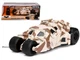 Jada 1:24 Diecast Batman Batmobile Dark Knight Camouflage 98543 with Figure