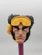 Marvel Legends Custom Black Ops Wolverine Head Goggles Up 1/12 Scale Painted