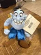 Vintage Disney Store Aladdin Mini Bean Bag Beanie Plush Stuffed Toy 8" FREE SHIP