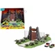 Jada Jurassic Park Diorama Set 30th Anniversary Nano Scene Diecast 1:65 NIB
