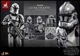 New Hot Toys MMS643 Star Wars Clone Trooper Chrome Version 1/6 Figure in stock