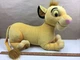 Disney Stuffed Plush Jumbo Simba Lion King 18" Hasbro 2002 Large Lion King