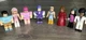 R0BL0X Toys Action Figures Lot Of 8 Figure Pack w/ Accessories NO CODES