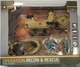US Army Playlet OPERATION: RESCUE & RECON 2 Figures Soldiers Vehicles