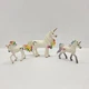 Schleich Bayala RAINBOW UNICORN MARE And Foals 2015 Fantasy Figure 