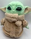 Mattel Star Wars Mandalorian The Child 8" Baby Yoda Plush Grogu Doll Stuffed Toy