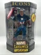 Marvel Legends Icon Captain America Unmasked 12" Action Figure w/Book by Toy Biz