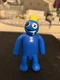 Rainbow Friends Happy Blue Posable Action Figure 5" PhatMojo Loose