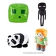 Peluche 20 cm MINECRAFT Mattel HBN39 Assortito