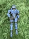 Halo Jazwares Spartan Collection Blue Spartan Action Figure 5.5" Used