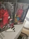 2 x NECA Misfits Fiend Red Robe Clothed Retro Style + Santa Clause" Figure *New*