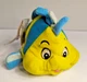 Disney Store Flounder From My Little Mermaid 7" Beanie Stuffed Toy W/ Tag
