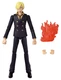 One Piece Sanji Anime Heroes Figure 6.5 Inch Bandai Collectible Toy