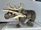 Disney Store Collection Frozen Reindeer Sven Plush 16" Moose Reigns 04128 Medium
