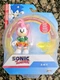 Jakks Sonic the Hedgehog Amy w/ Yellow Chaos Emerald 4in Action Figure New
