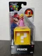 Jakks Pacific Super Mario Bros Movie Peach 1.25" Figure & Question Block NEW