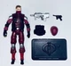 GI Joe 25th Anniversary Resolute Cobra Red Trooper Box Set 4&rdquo; Figure Hasbro 2009