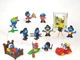 11x Schleich Super Smurf 40217 photographer chimney sweep hobby horse +++
