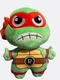 Kidrobot Phunny Teenage Mutant Ninja Turtles Raphael Plush Doll 8"