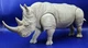 2019 Lanard Jumanji CHARGING RHINO 12" Animal Figure w Sounds 1409WH LOOSE