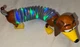 Disney Parks Toy Story 4 Light Up Slinky Dog Flashing Color Stretchy Coils Works