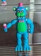 Five Nights at Freddys Blacklight Freddy Mini Figure Funko 2" FNAF Blue Neon