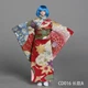 Cd016A Long 1/12 Scale Female Soldier Kimono Model for 6" TBLeague Figure
