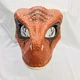Jurassic World Velociraptor Mask Used TIGER Raptor Dinosaur Rare Park Costume JP