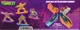 2013 NICKELODEON TMNT TEENAGE MUTANT NINJA TURTLES MCDONALDS TOYS - U - PICK