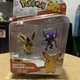 New 2022 Jazwares Pokemon Eevee & Sableye Halloween Figures Battle Packs