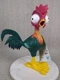 Disney Moana 2 Squeeze and Scream HeiHei Toy Chicken Rooster Figure