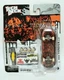 🔥 Tech Deck Darkstar Skateboard Fingerboard Orange/Black Damaged Card Dark Star