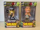 1999 TOY BIZ WCW NWO Head Ringers Bill Goldberg & Hollywood Hulk Hogan