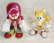 SEGA Jakks Sonic the Hedgehog 4" Shiny Knuckles And Tails Action Figures 