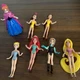 Disney Princess Mattel Polly Pocket Magiclip Magic Clip 7 Dolls 