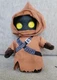 Star Wars Galactic Pals Jawa Tatooine Plush Figure in Robe 11in Tall. Mattel