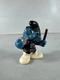 Smurfs 20123 Policeman Smurf Police Figure Cop Whistle Vtg Schleich Figurine