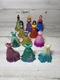 Disney Princess MagiClip Figures Lot Dress Up Dolls Snow White Rapunzel Anna