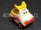 DISNEY PIXAR CARS MINI RACERS CLOWN CAR HATCHBACK ROADETTE MARKER 2023 #13