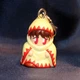 Final Fantasy Series Job Change Mascot Figure Keychain White Mage Banpresto 2001