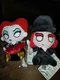 3 Funko Disney Alice TTLG Mopeez Iracebeth and MadHatter, McTwisp Plush 2A