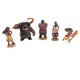 Disney Moana 5 Figurines Jakks Pacific - Maui, Island Adventures Action Figures