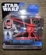 ROYAL GUARD TIE INTERCEPTOR #81 chase STAR WARS figure MICRO GALAXY SQUADRON RED