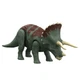 Mattel Jurassic World Dominion Roar Strikers Triceratops Medium, Multicolor